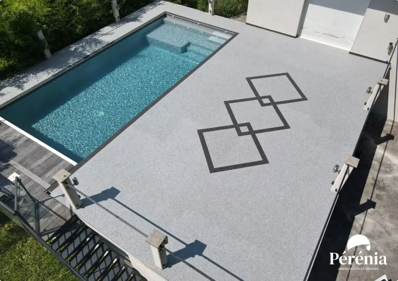 Contour de piscine résine 2