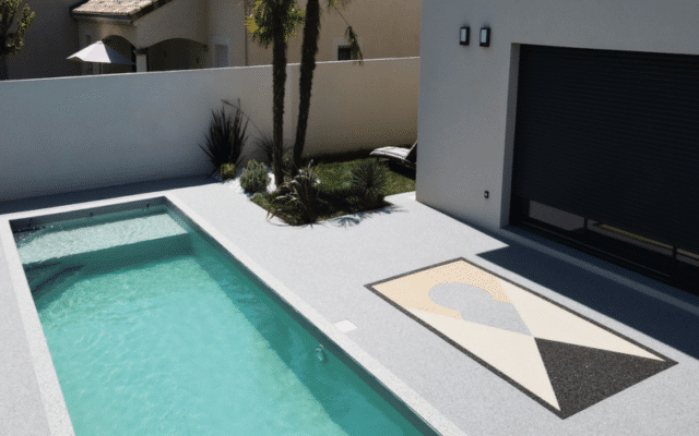 terrasse en résine