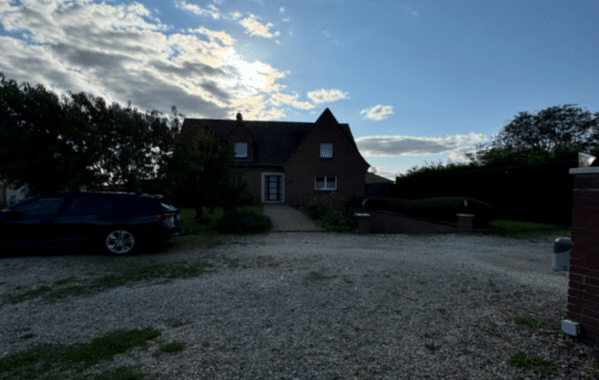 Allée de garage en enrobé