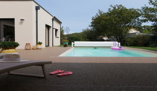 terrasse en résine