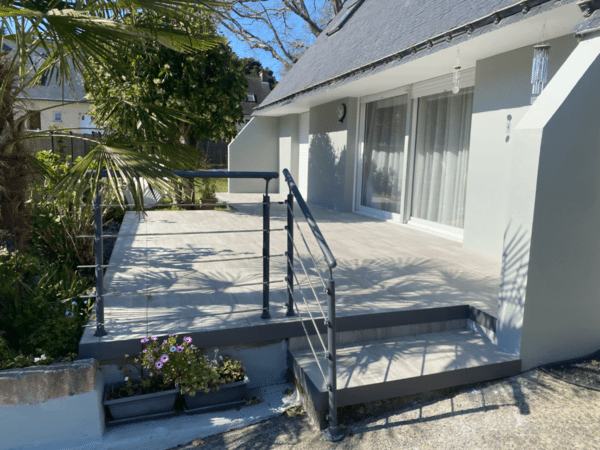 terrasse en dalles