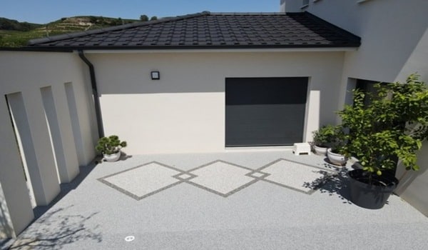 terrasse en résine