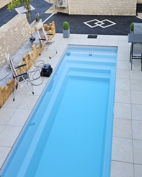 plage de piscine