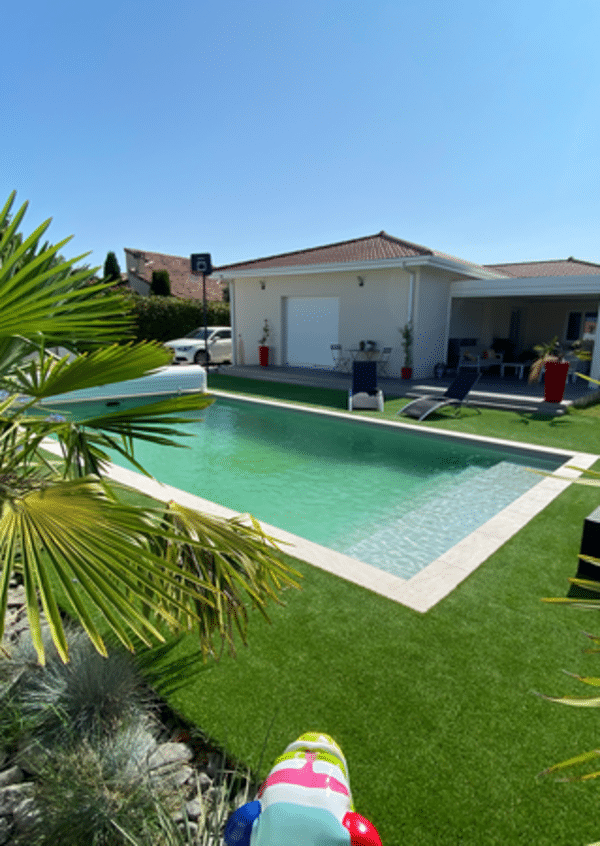 plage de piscine