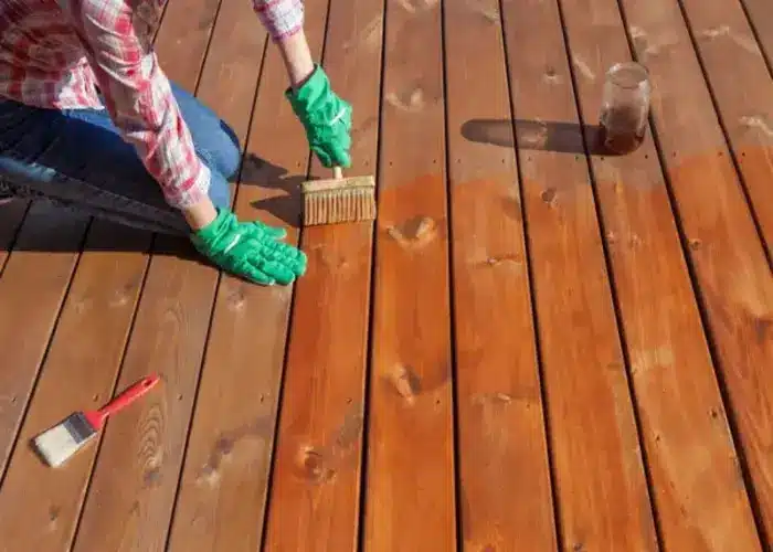 nettoyer une terrasse