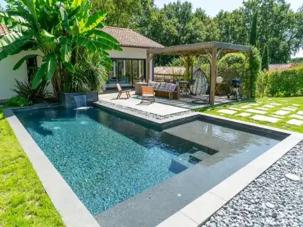 plage de piscine