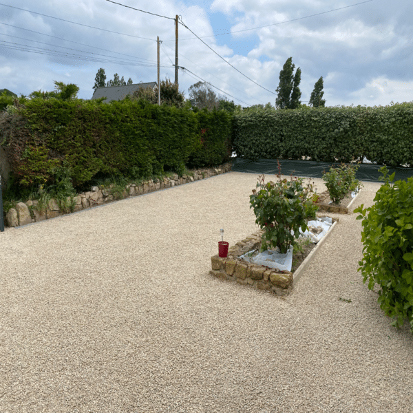 Entrée de maison en alvéolia