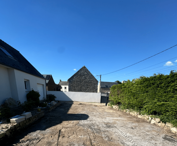 Entrée de maison en alvéolia