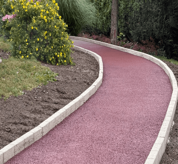 allée de garage en enrobé