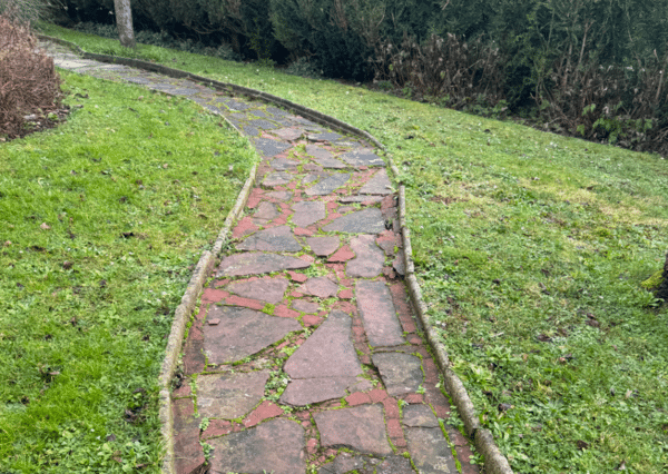 allée de garage en enrobé