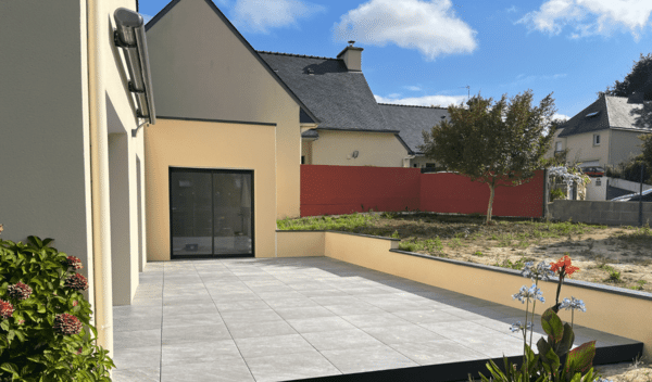 terrasse en dalles