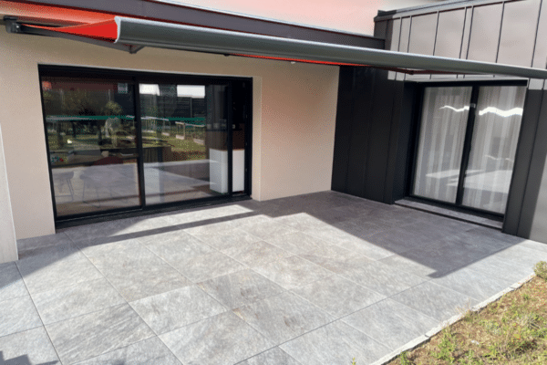 terrasse en dalles