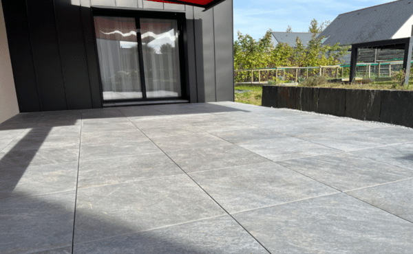 terrasse en dalles