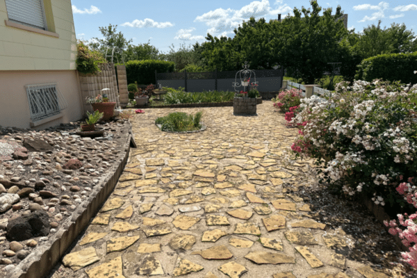 contour de maison en alvéolia
