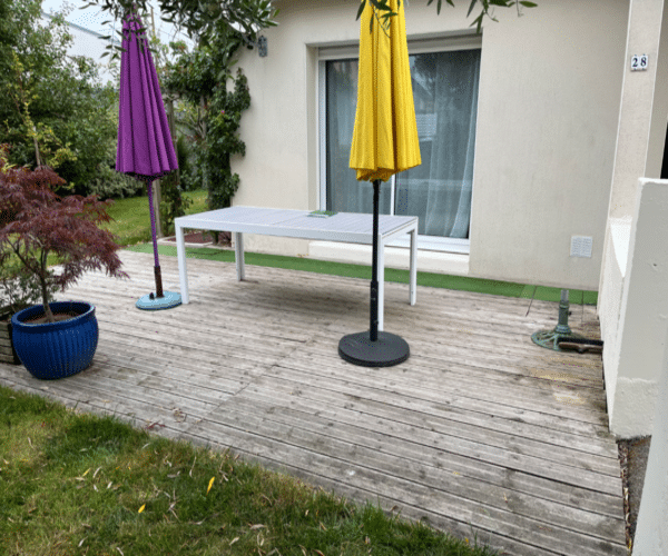 terrasse en dalles